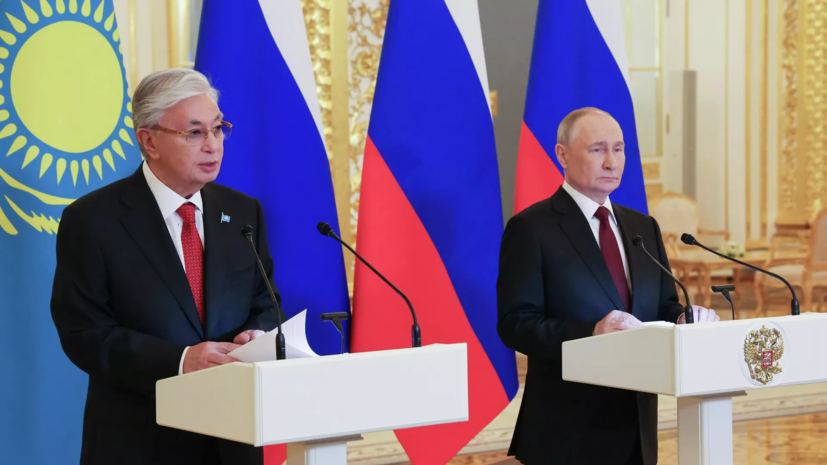 Песков назвал особыми личные отношения Путина и Токаева