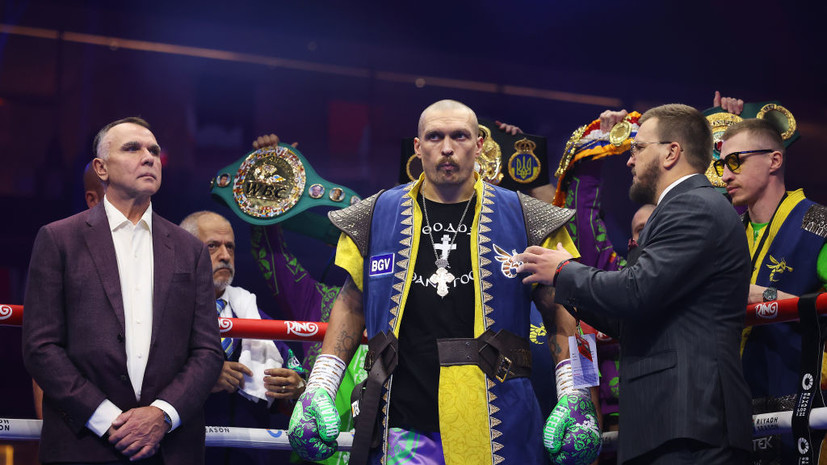 Усик нокаутировал Верхувена и защитил титул WBC в тяжёлом весе