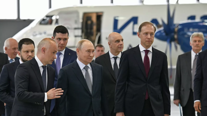 Путин заявил, что власти России помогут авиапрому