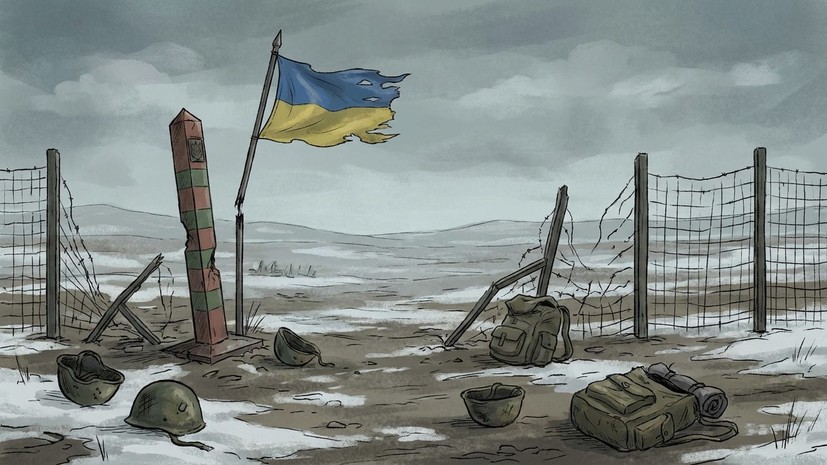 РИА Новости: пограничники Украины несут потери вдоль границы в Сумской области