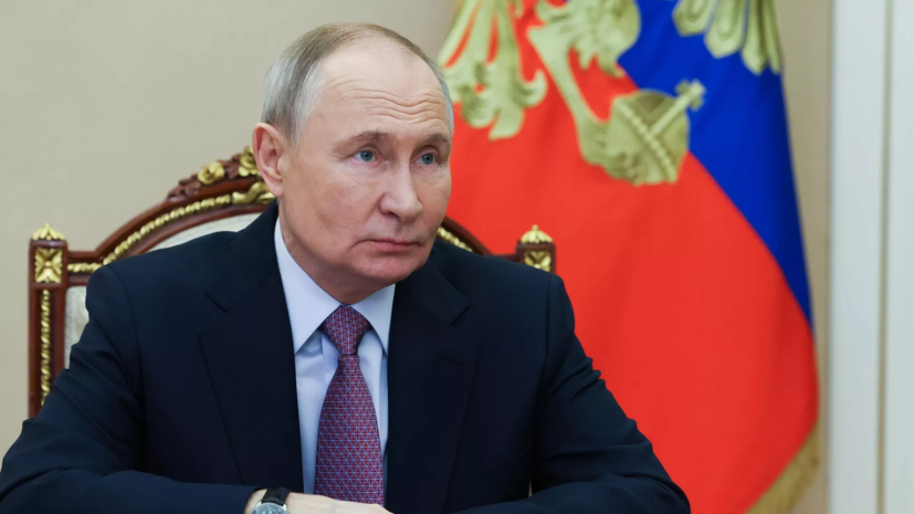 Путин пожелал удачи военнослужащим группировки «Днепр»