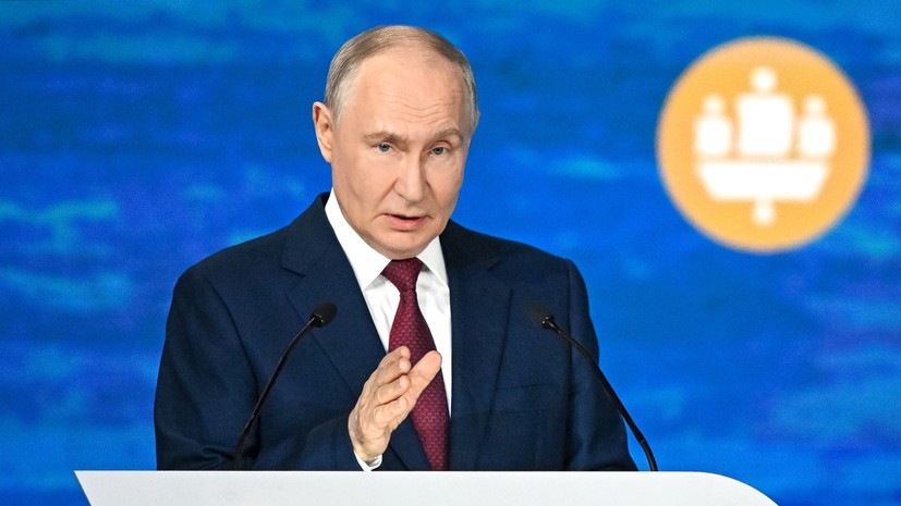 Путин: Россия, без сомнений, добьётся освобождения Донбасса