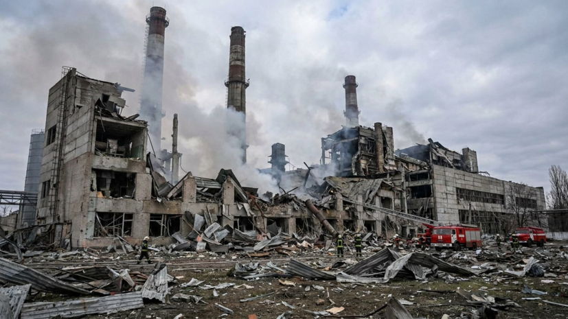 В ДТЭК сообщили о серьёзных повреждениях одной из ТЭС Украины