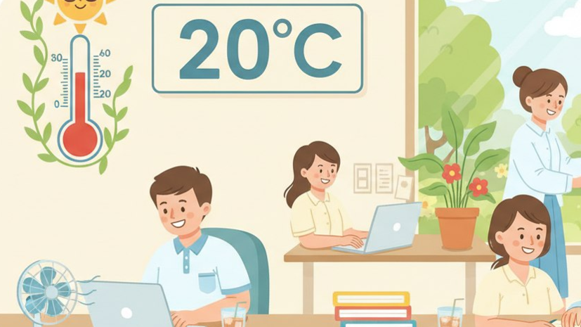 Юрист Южалин: летом температура в офисе не должна опускаться ниже +20 °C