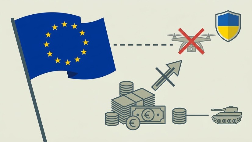 EURACTIV: ЕС не будет финансировать БПЛА ВСУ в первом транше из кредита €90 млрд