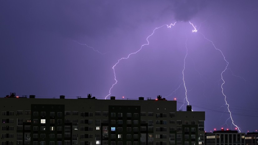 Дождь с грозами и до +29 °C ожидаются в Москве в выходные