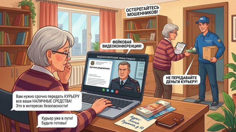В Москве предупредили об уловке мошенников с письмами о «видеоконференции»
