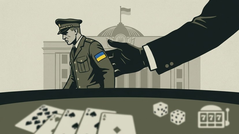 На Украине власти ограничили доступ военных к азартным играм