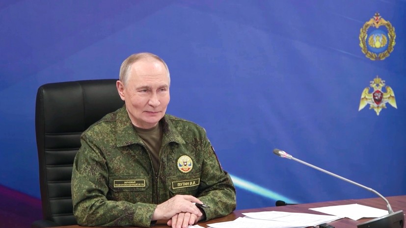Путин сообщил о полном освобождении ЛНР