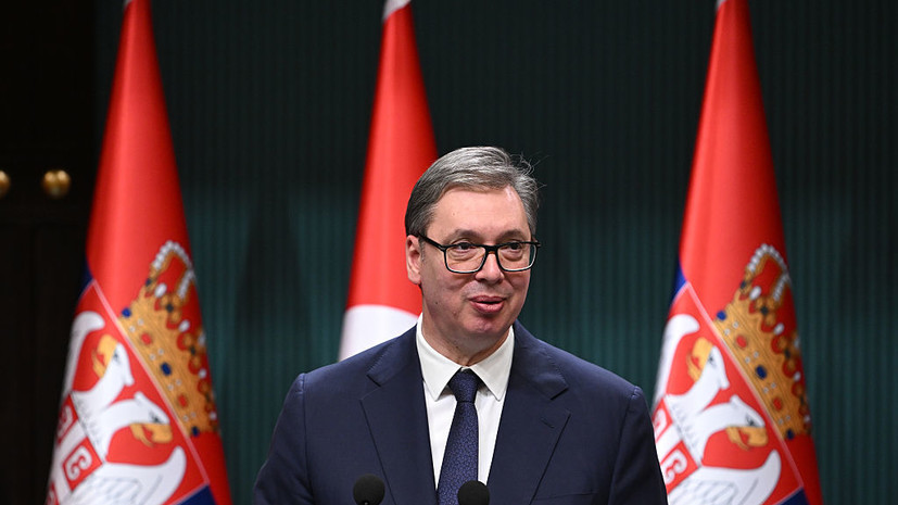 Вучич заявил, что против введения антироссийских санкций