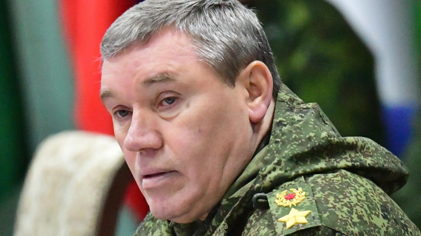 Герасимов: группировка войск «Запад» отразила попытки ВСУ прорваться в Купянск