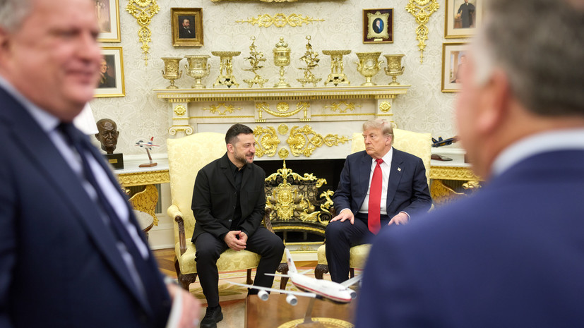 Во встрече Трампа с Зеленским приняли участие Рубио, Хегсет и Бессент