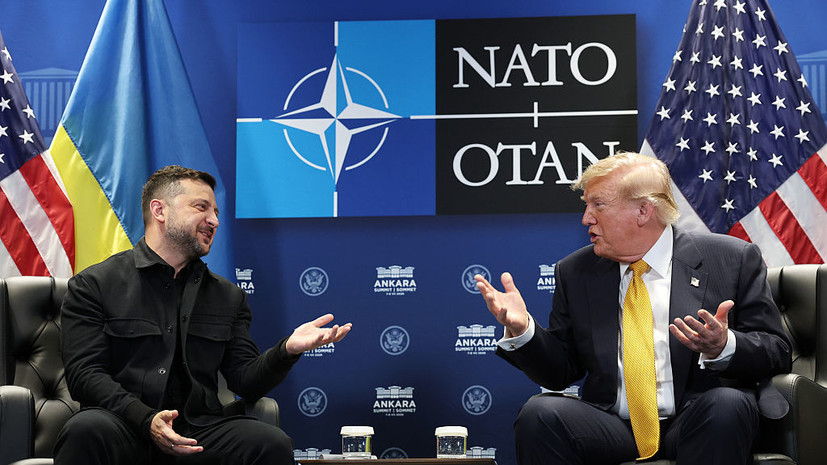 Newsmax: Трамп и Зеленский планируют встретиться в Вашингтоне 28 июля