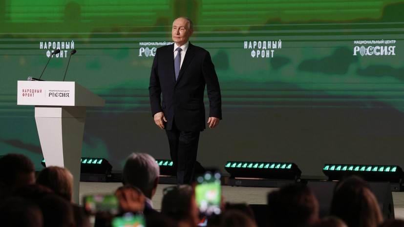 Путин сравнил информационные атаки противника с методами Геббельса