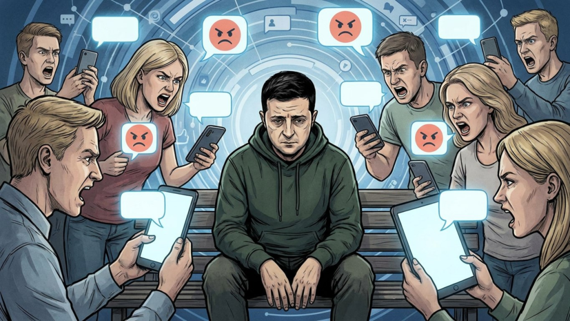 Пользователи соцсетей раскритиковали Зеленского за отставку Фёдорова