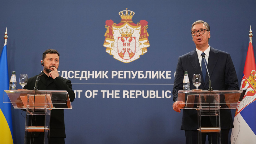 Христофору: встреча Зеленского и Вучича прошла непублично из-за антипатии сербов