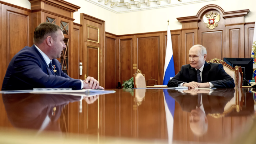 Шуваев доложил Путину, что после назначения посетил все муниципалитеты региона