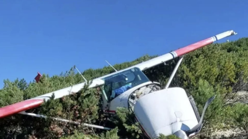 Экипаж Cessna объяснил посадку самолёта в лесу в Приангарье сильным ветром