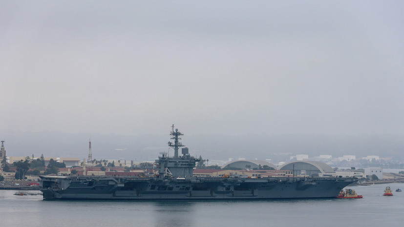 WSJ: США направят на Ближний Восток авианосец USS George Washington