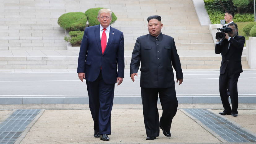 Трамп разместил фото Ким Чен Ына после заявления о его согласии на переговоры