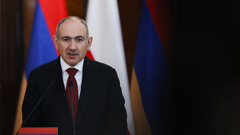 Пашинян обвинил оппозицию в планах привлечь в Армению миротворцев ОДКБ