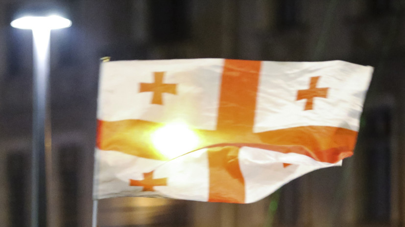 В Тбилиси началась акция протеста против закона об иноагентах